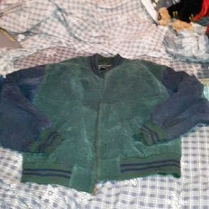 Mens vintage 80s varsity jacket